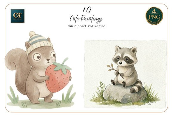 Download Cute Animal Drawings Set - Drawing Collection