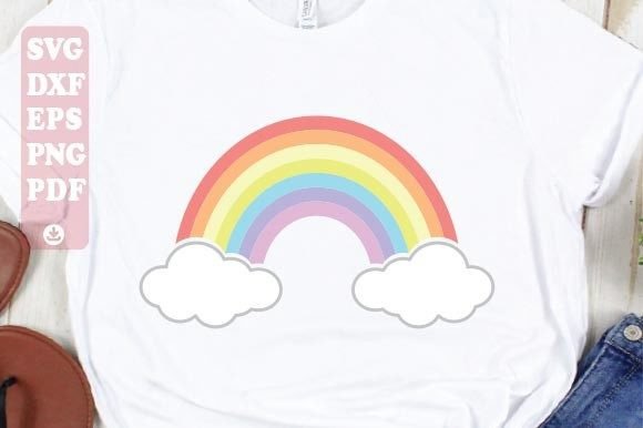 Download Pastel Rainbow Clipart, Rainbow Svg - Rainbow Collection