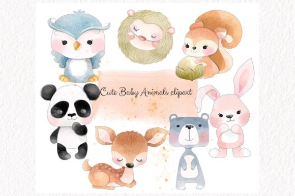 Download Baby Animals, Woodland Clipart - Woodland clipart Collection