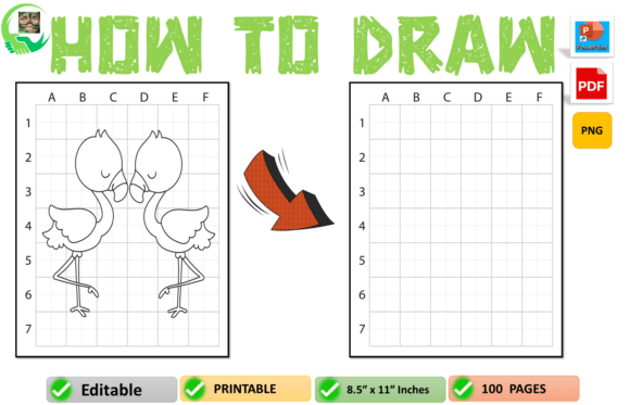 Download Drawing Wonderland: Flamingos, Tropical - Drawing Collection